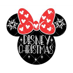 minnie christmas svg, minnie mouse head svg, chrismas svg
