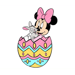 minnie mouse easter svg, minnie easter svg, minnie svg