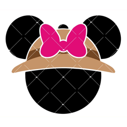 minnie safari svg, minnie mouse discover svg, safari svg