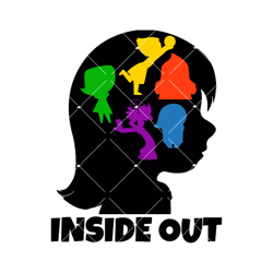 riley inside out svg, inside out head svg, disneyland ears