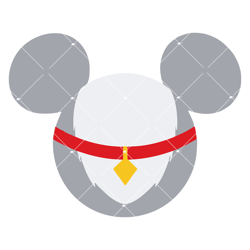 the tramp mouse head svg, lady and the tramp svg