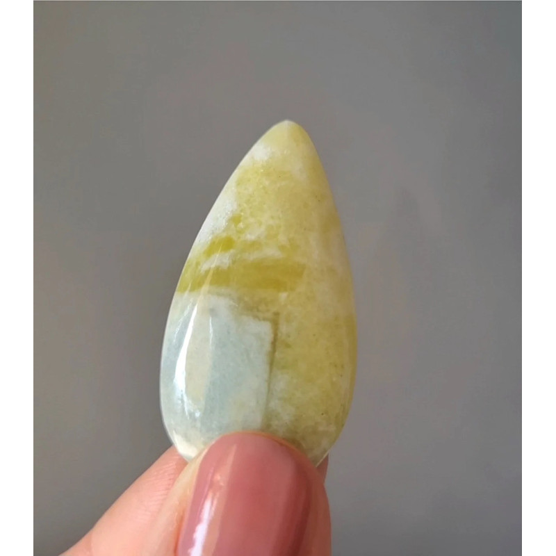 Rare 2color Diopside Natural Stone Cabochon 39 X 20 X 5 Mm Blue  Green Gemstone Diopside Stone Diop 0