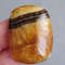 Rare High Quality Simbirciteammonite With Silver Pyrite Natural Stone Cabochon 37 X 28 X 8 Mm  Cabo 0
