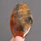 Rare High Quality Simbirciteammonite With Silver Pyrite Natural Stone Cabochon 56 X 33 X 6 Mm  Cabo 0