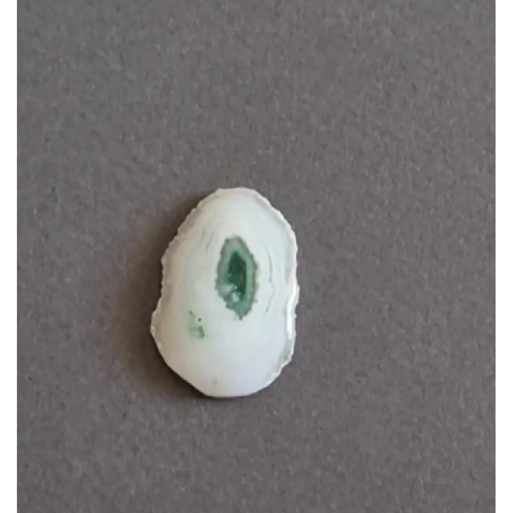Rare Malachite In Calcite Natural Stone Cabochon 26 X 17 X 4 Mm High Quality Cabochon For Jewelry M 0