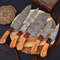 Handmade Damascus Steel Knife Set  Perfect For Every Chef 0