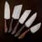 Handmade Forged Damascus Steel Chef Knife Set 5Piece Professional Cooking Knives 0