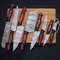 Premium Custom Damascus Steel Kitchen Knife Set  Handmade Chef Knives Collection 2