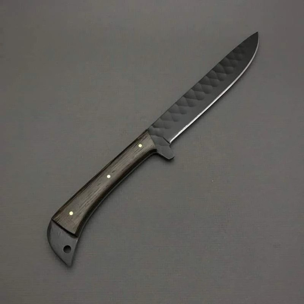 Premium 5Piece Handmade Carbon Steel Chef Knife Set  Custom Kitchen Knives  Personalized Gift 7