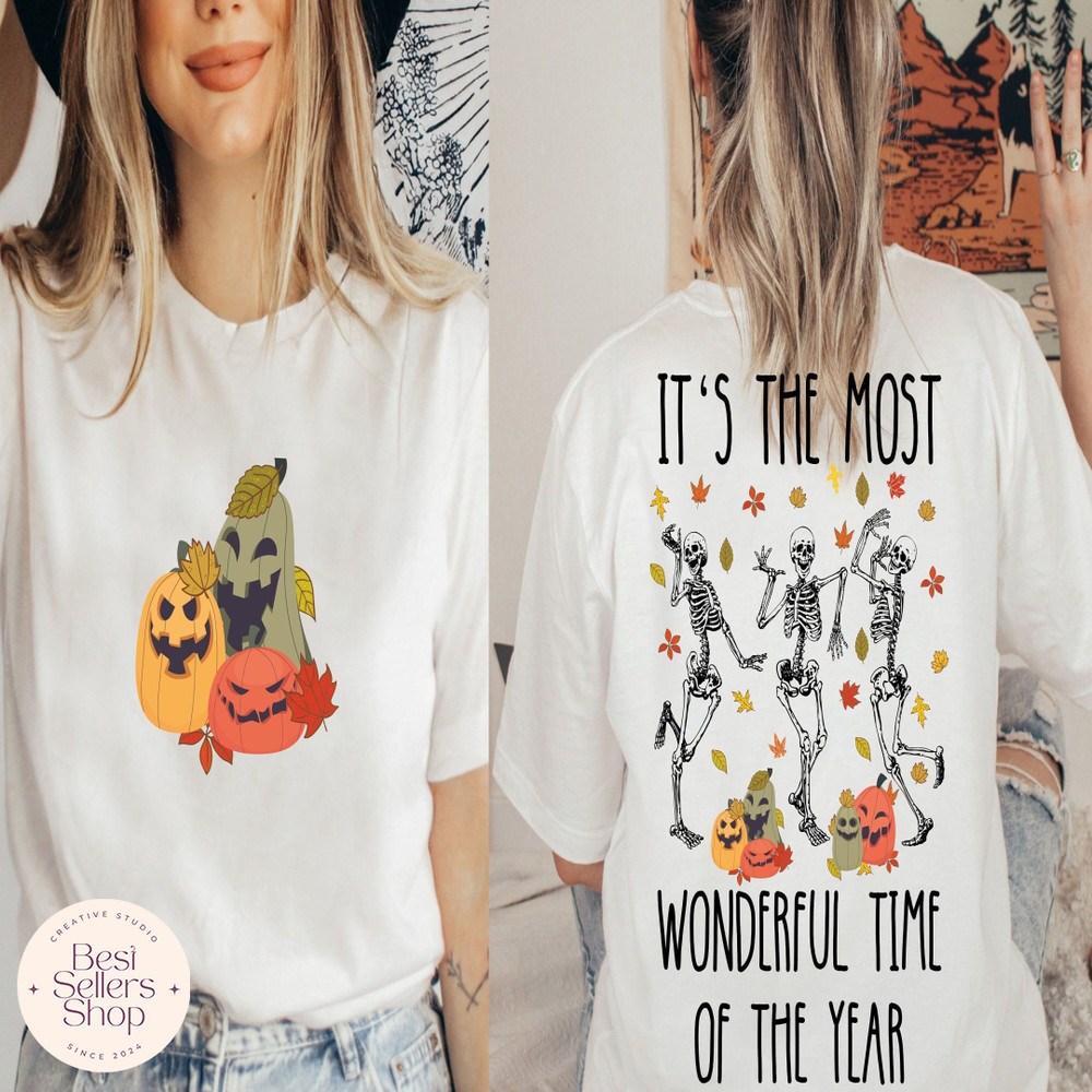 Fall png, Halloween PNG, Dancing Skeletons PNG.png