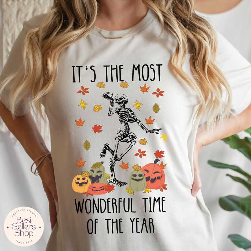 Fall png, Its the most wonderful time PNG, Halloween Shirt.png