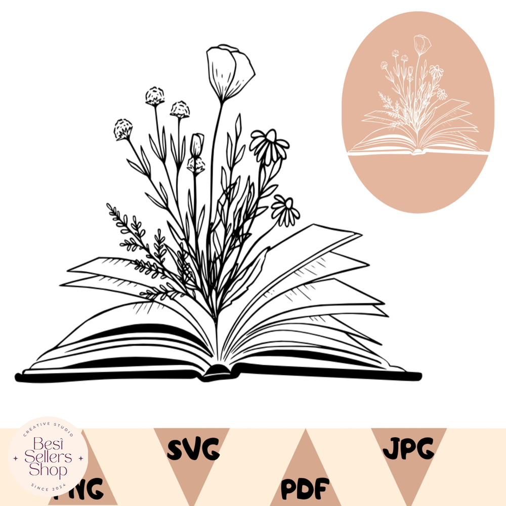 Floral Book Shirt Png,Teacher Svg,Book Shirt,Reading Teacher Svg.jpg