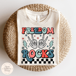 freedom rocks png, fourth of july sublimation designs, 4th of july png