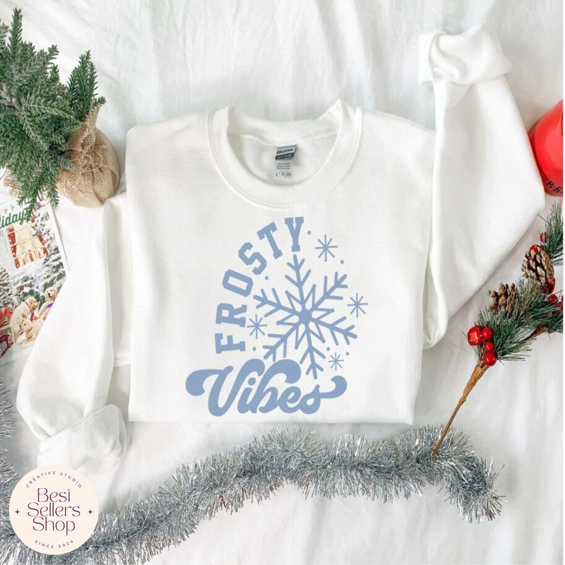 Frosty Vibes SVG PNG DXF Christmas Winter Instant Digital Download for.jpg