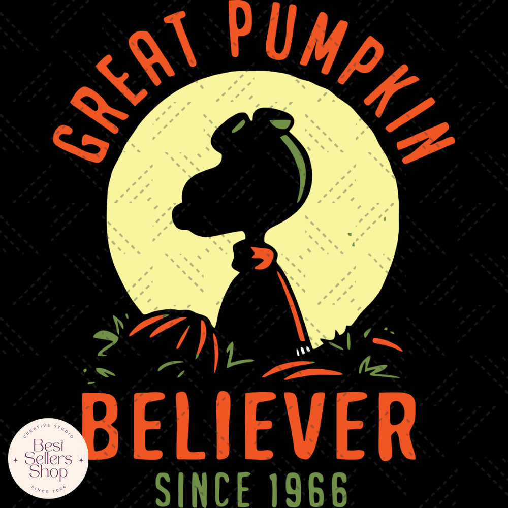 Great Pumpkin Believer Since 1966, Trending Svg, Hallow.png
