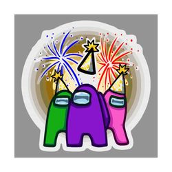 among us happy birthday svg, birthday svg, among us svg, among us game, crewmates svg, among us mem, impostor svg, impos