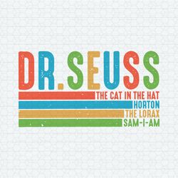 Retro Dr Seuss The Cat In The Hat SVG