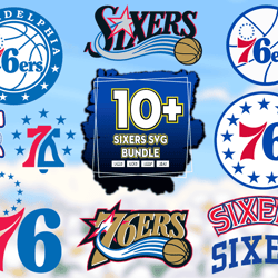10 Files Philadelphia 76ers Svg Bundle, Philadelphia 76ers Logo