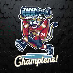 celebrate florida champions 2024 stanley cup svg