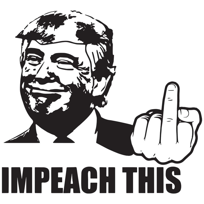 Donald Trump Giving The Middle Finger SVG, Trump Impeach This, Funny Trump SVG.jpg