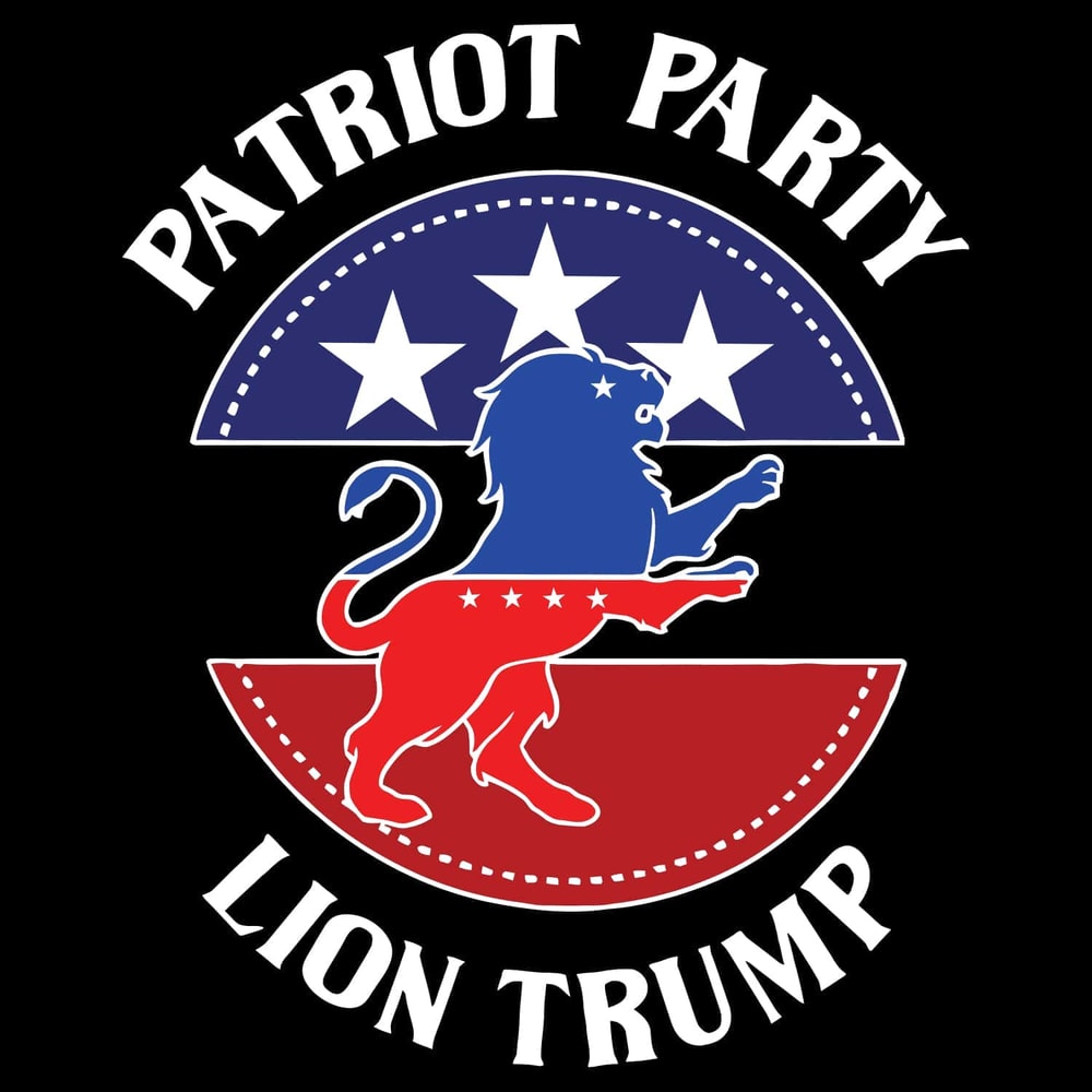 Patriot Party Lion Trump SVG I Support Trump.jpg