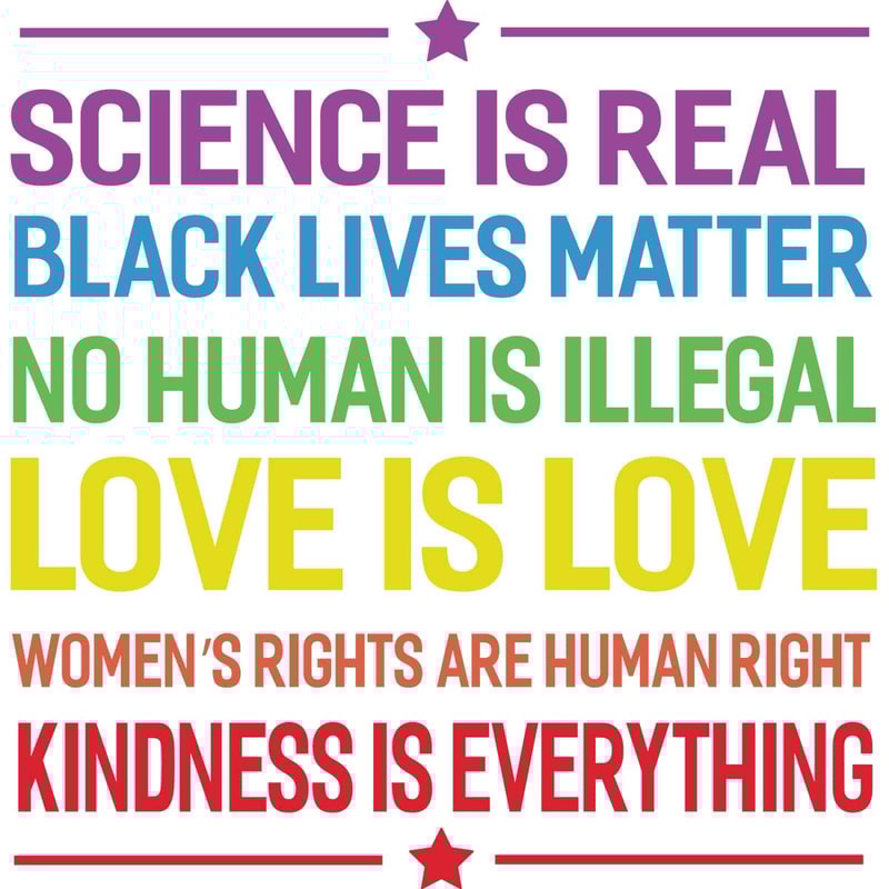 Science Is Real Black Lives Matter No Human Is Illegal Love Is Love Trending SVG Lgbt Rainbow Pride SVG.jpg
