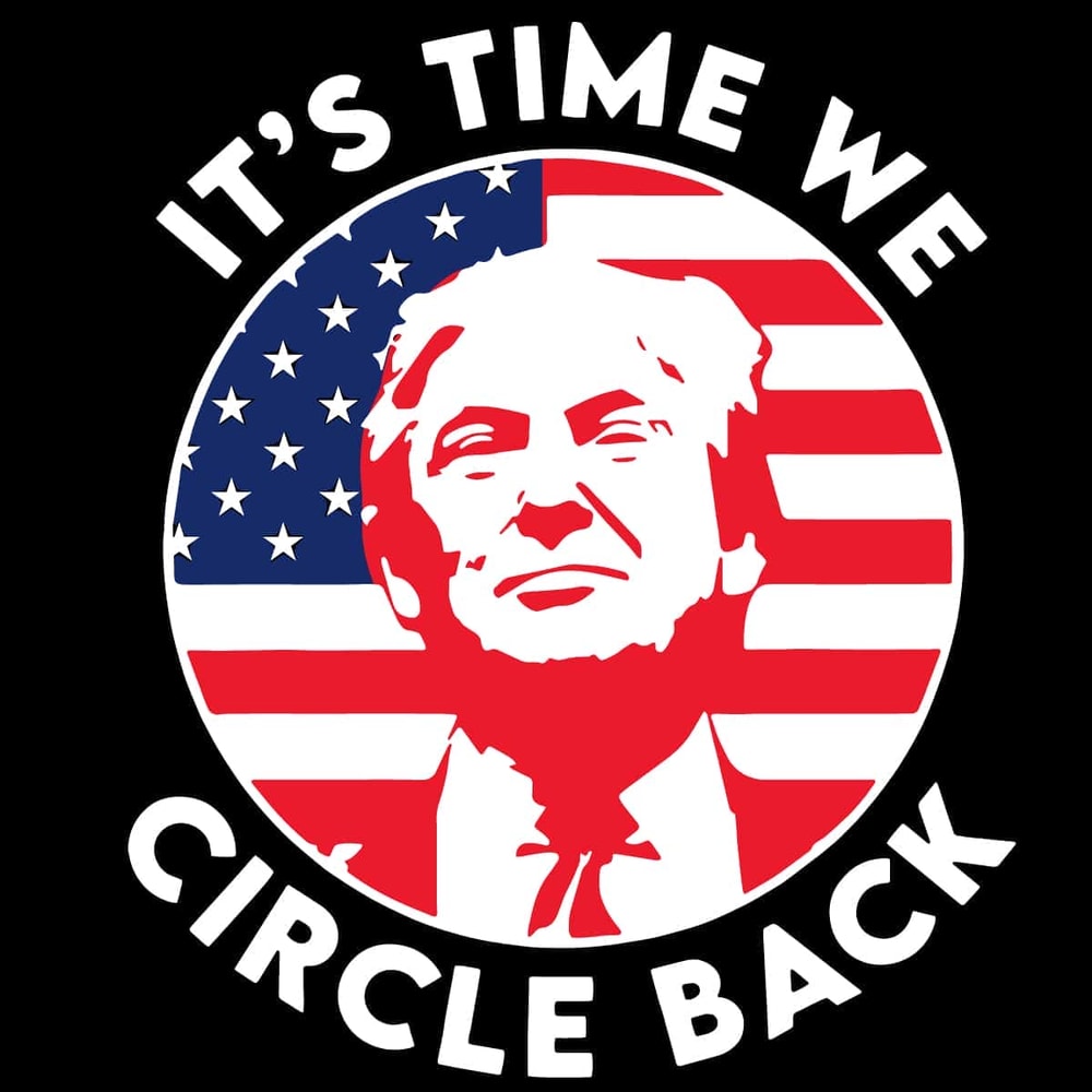 Trump Make America Great Again SVG It's Time We Circle Back Donald Trump American Flag SVG.jpg