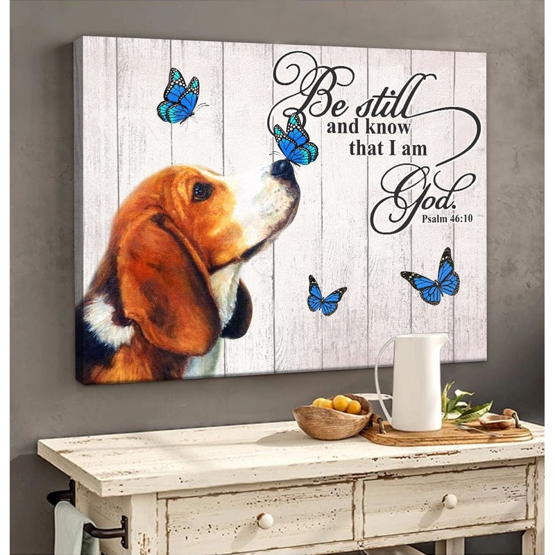 Beagle Matte Canvas - Dog Wall Art Prints - Canvas Wall Art Decor.jpg