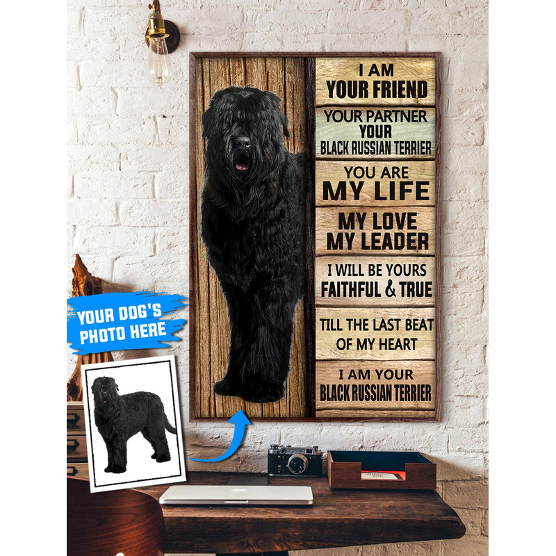 Black Russian Terrier Personalized Poster & Canvas - Dog Canvas Wall Art - Dog Lovers Gifts For Him Or Her.jpg
