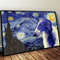 Borzoi Poster & Matte Canvas - Dog Wall Art Prints - Painting On Canvas.jpg