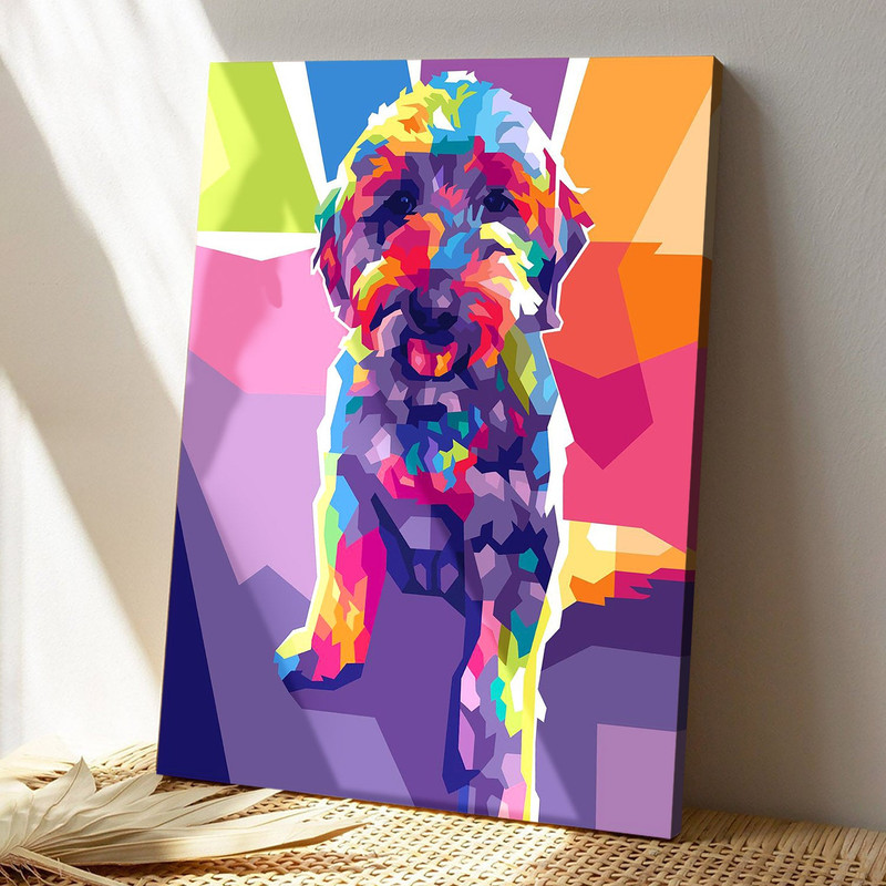 Dog Pet Popart - Dog Pictures - Dog Canvas Poster - Dog Wall Art - Gifts For Dog Lovers - Furlidays.jpg