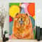 Dog Portrait Canvas - Chow Chow With Balloons - Canvas Print - Canvas With Dogs On It - Dog Canvas Art - Furlidays.jpg