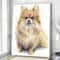 Dog Portrait Canvas - Pomeranian Dog Canvas Print - Dog Wall Art Canvas - Dog Canvas Art - Dog Poster Printing - Furlidays.jpg