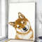 Dog Portrait Canvas - Smile Shiba Inu Canvas Print - Dog Canvas Print - Dog Wall Art Canvas - Dog Canvas Art - Dog Poster Printing - Furlidays.jpg