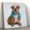 Dog Square Canvas - Dog Canvas - Bulldog - Canvas Print - Dog Wall Art Canvas - Dog Poster Printing - Dog Canvas Art - Furlidays.jpg