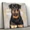 Dog Square Canvas - Dog Canvas - Rottweiler - Canvas Print - Dog Wall Art Canvas - Dog Poster Printing - Dog Canvas Art - Dog Painting Posters - Furlidays.jpg