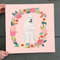 Dog Square Canvas - Great Pyrenees Dog Floral Wreath - Canvas Print - Dog Wall Art Canvas - Dog Poster Printing - Furlidays.jpg