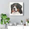 Dog Square Canvas - Hey Good Looking - Bernese Mountain - Canvas Print - Canvas With Dogs On It - Dog Canvas Art - Dog Wall Art Canvas - Furlidays.jpg
