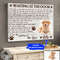 Golden Retriever Waiting At The Door Personalized Poster & Matte Canvas - Canvas Painting - Gift For Dog Lovers - Art For Wall.jpg