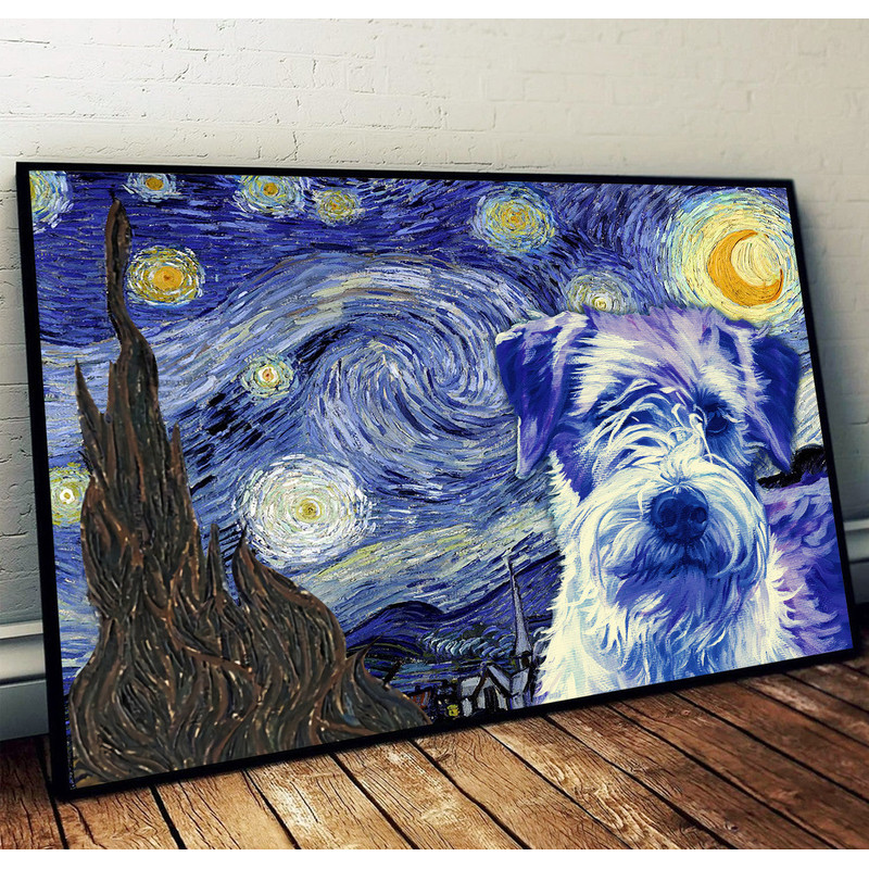 Kromfohrlander Poster & Matte Canvas - Dog Wall Art Prints - Painting On Canvas.jpg