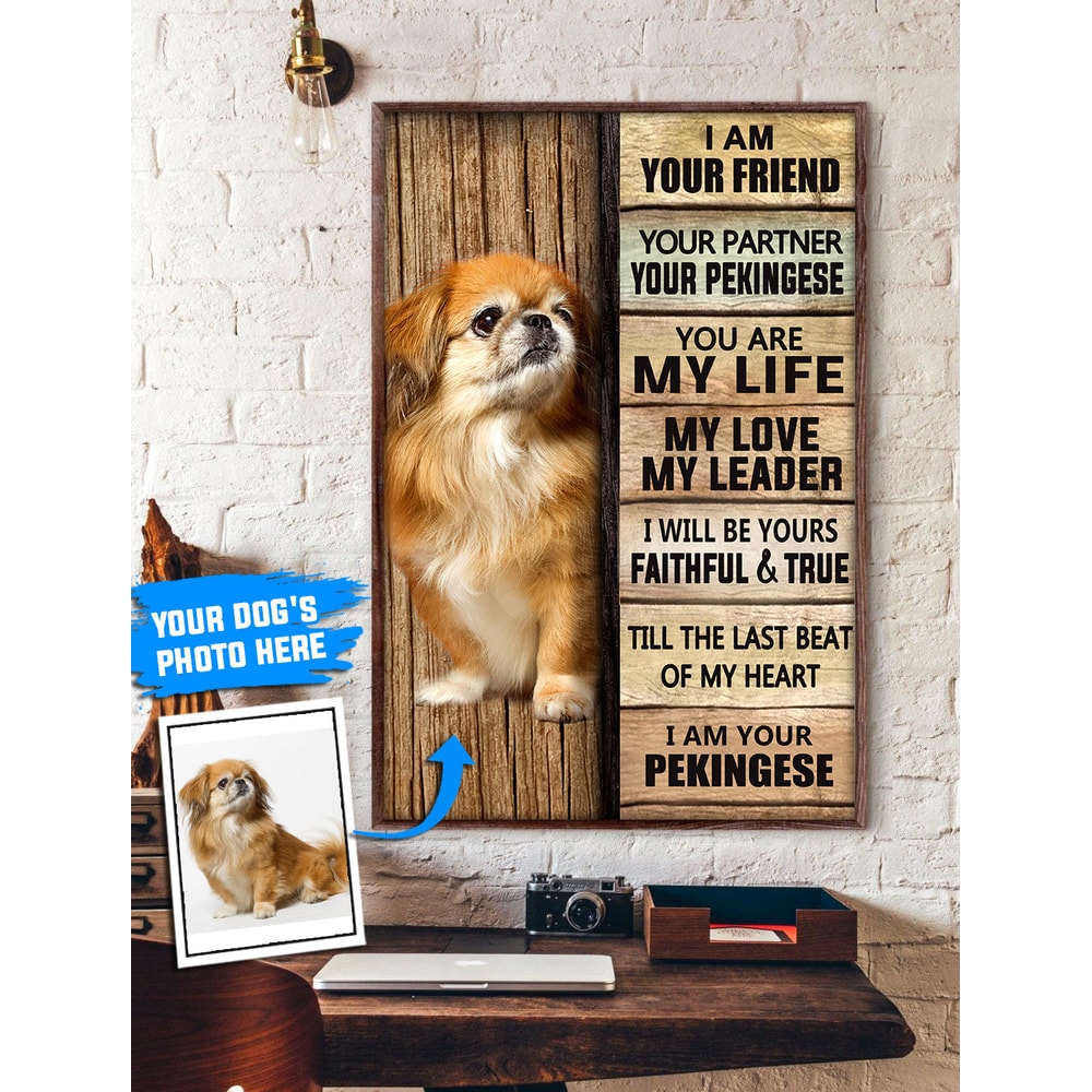 Pekingese Personalized Poster & Canvas - Dog Canvas Wall Art - Dog Lovers Gifts For Him Or Her.jpg