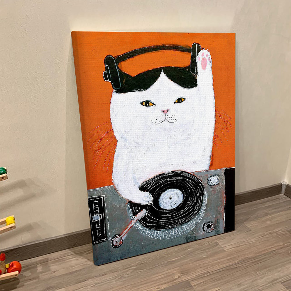 Portrait Canvas - Cat Canvas Wall Art - Cat Poster - Cat Canvas Printed Painting -Canvas Prints - Furlidays.jpg