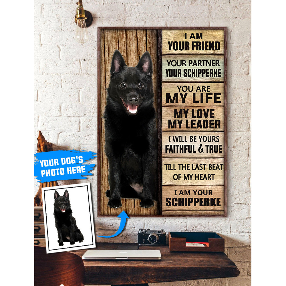 Schipperke Personalized Poster & Canvas - Dog Canvas Wall Art - Dog Lovers Gifts For Him Or Her.jpg