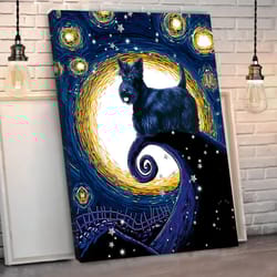 scottish terrier poster & canvas, dog canvas wall art, dog lovers gifts