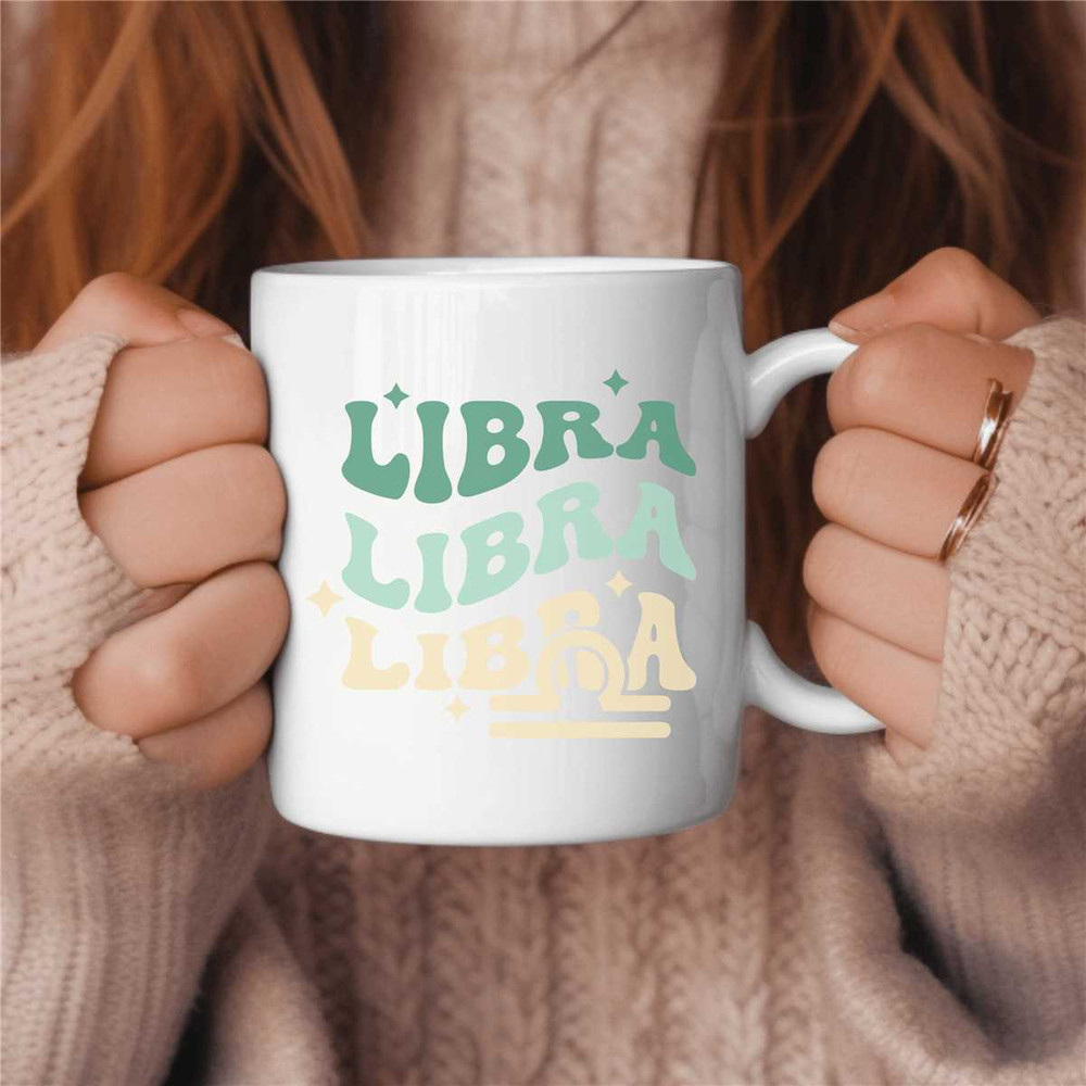 Libra Coffee Mug, Zodiac Birthday Gift for Her, Horoscope Ceramic Mug.jpg