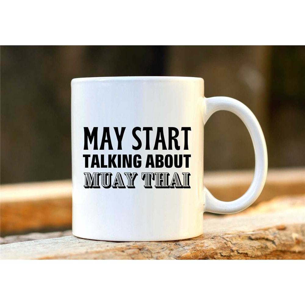 Muay Thai Mug. Muay Thai Gifts. 30th Birthday Gift for Him. Muay Thai Mug. Muay Thai Teacher. Mug for Thai Fighter. Best 1.jpg