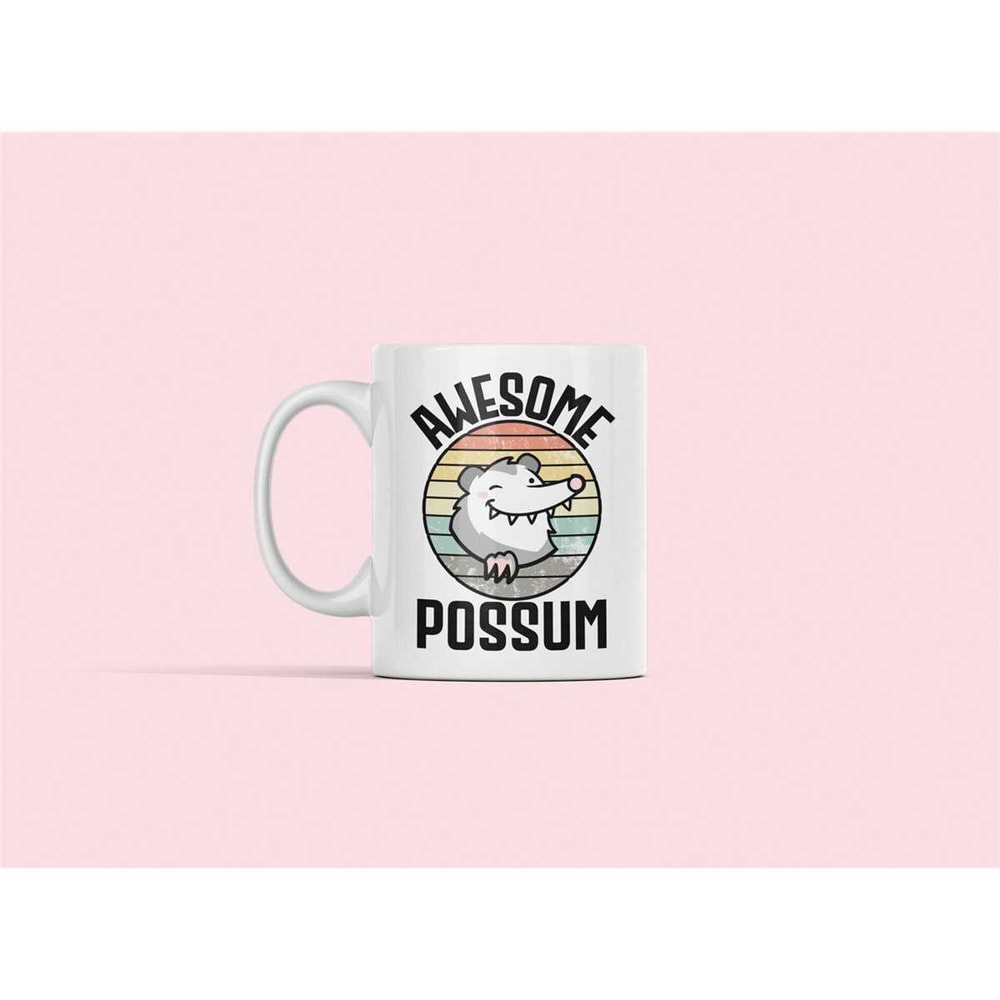 Opossum Mug, Possum Gifts, Awesome Possum Mug, Opossum Lover Gift, Cute Possum Cup, Marsupial Mug, Opossum Enthusiast Pr.jpg