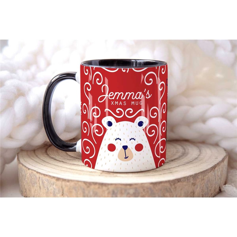PERSONALISED CHRISTMAS Mug, Secret Santa Gift Him or Her, Mug Gift, Name Xmas Mug, Hot Chocolate Mug Xmas Gift for Husba 1.jpg