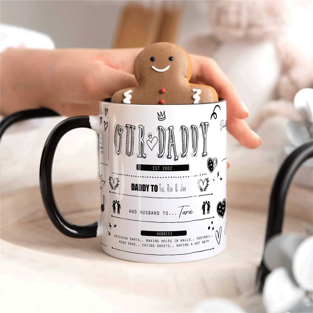 PERSONALISED DAD DADDY Mug, Personalised Father Gift, Gift Mug For Him, Dad Xmas Mug, Xmas Gift for Dad From Kids, Da.jpg