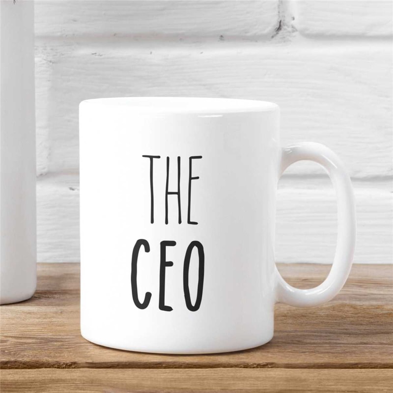 The CEO Ceramic Mug, Entrepreneur Gift, New Business Gift, New Company Mug, Small Business Owner Gift, Boss Mug.jpg